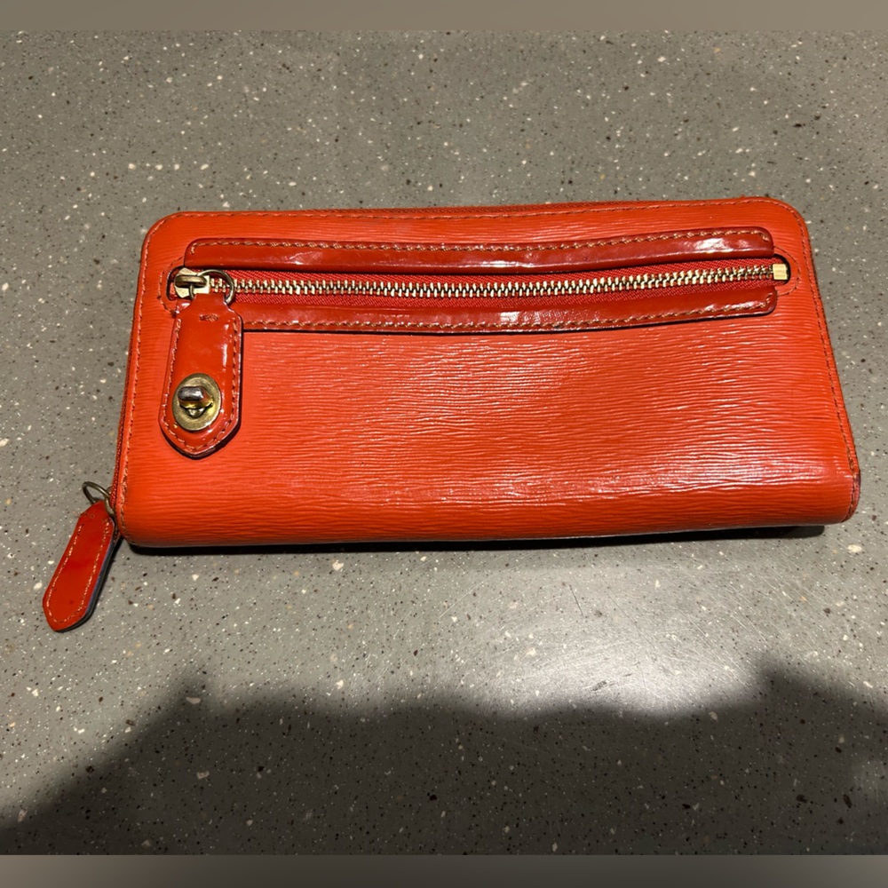 Coach Poppy Accordion Wallet